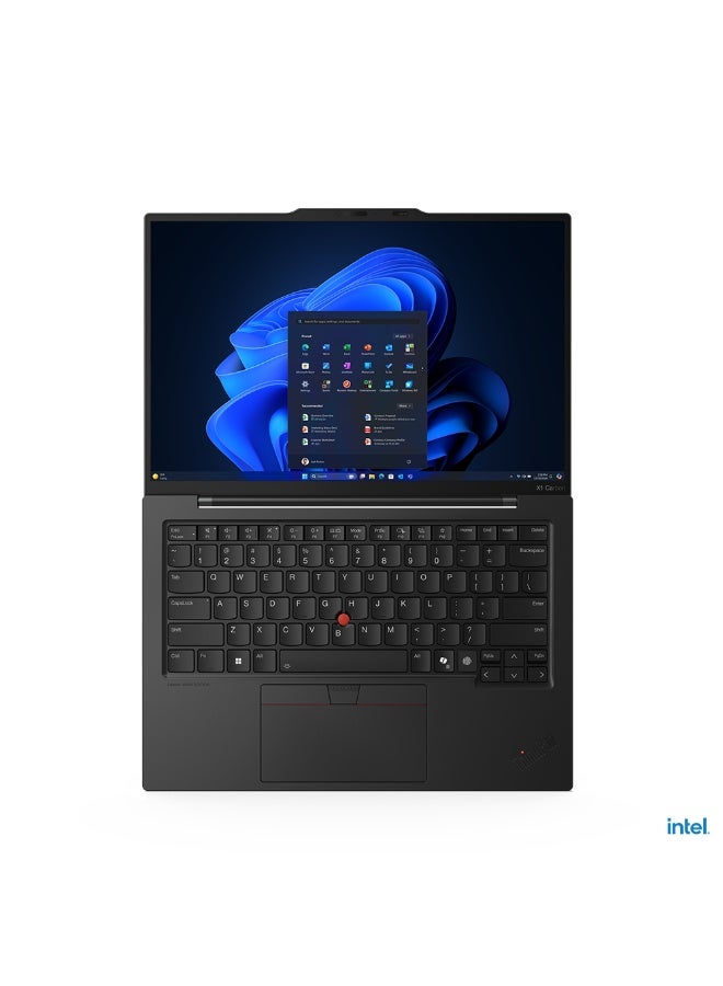 Lenovo ThinkPad X1 Carbon Gen 13 Laptop With 14 Inch OLED (2880x1800) Display, Core Ultra 7-258V Processor/32GB RAM DDR5/1TB SSD/Intel Iris Xe Graphics/Window 11 Pro/Aura Edition English/Arabic Eclipse Black - Image 4