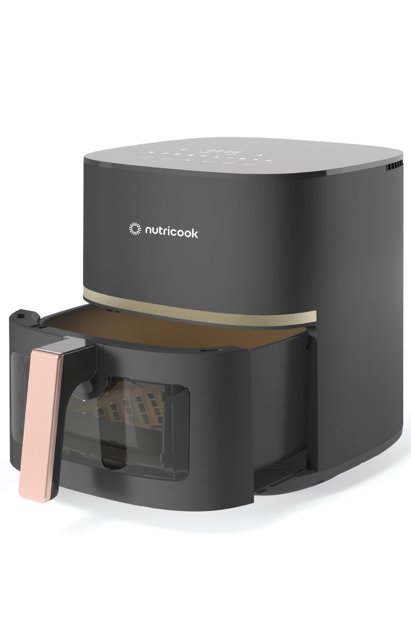 نيوتري كوك Air Fryer Essentials 5.2L Digital with See-Through Window, Rosel Gold 5.2 L 1500 W AFE152V-RG Grey/Rose Gold - Image 2