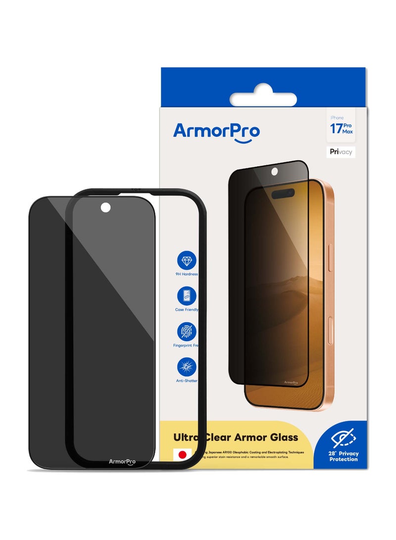 ارمور برو واقي شاشة ArmorPro خصوصية لهاتف iPhone 17 Pro Max - Image 5