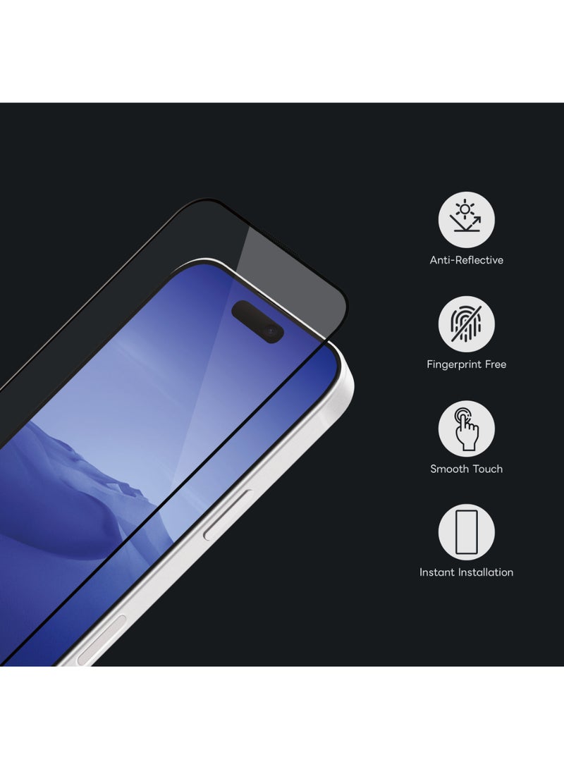 ارمور برو واقي شاشة ArmorPro RainbowBlocker عالي الدقة AR + مضاد للانعكاس لهاتف iPhone 17 - Image 3