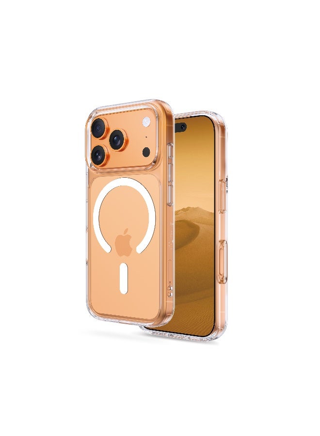 ارمور برو غطاء شفاف ArmorPro مع MagSafe باللون الأبيض لهاتف iPhone 17 Pro - Image 1