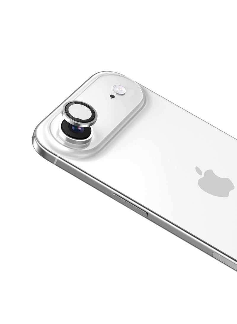 ArmorPro Camera Lens Protector Silver for iPhone 17 Air Silver lens protector crafted from tempered glass anti scratch and precision fit for seamless camera performance Grey - Image 5