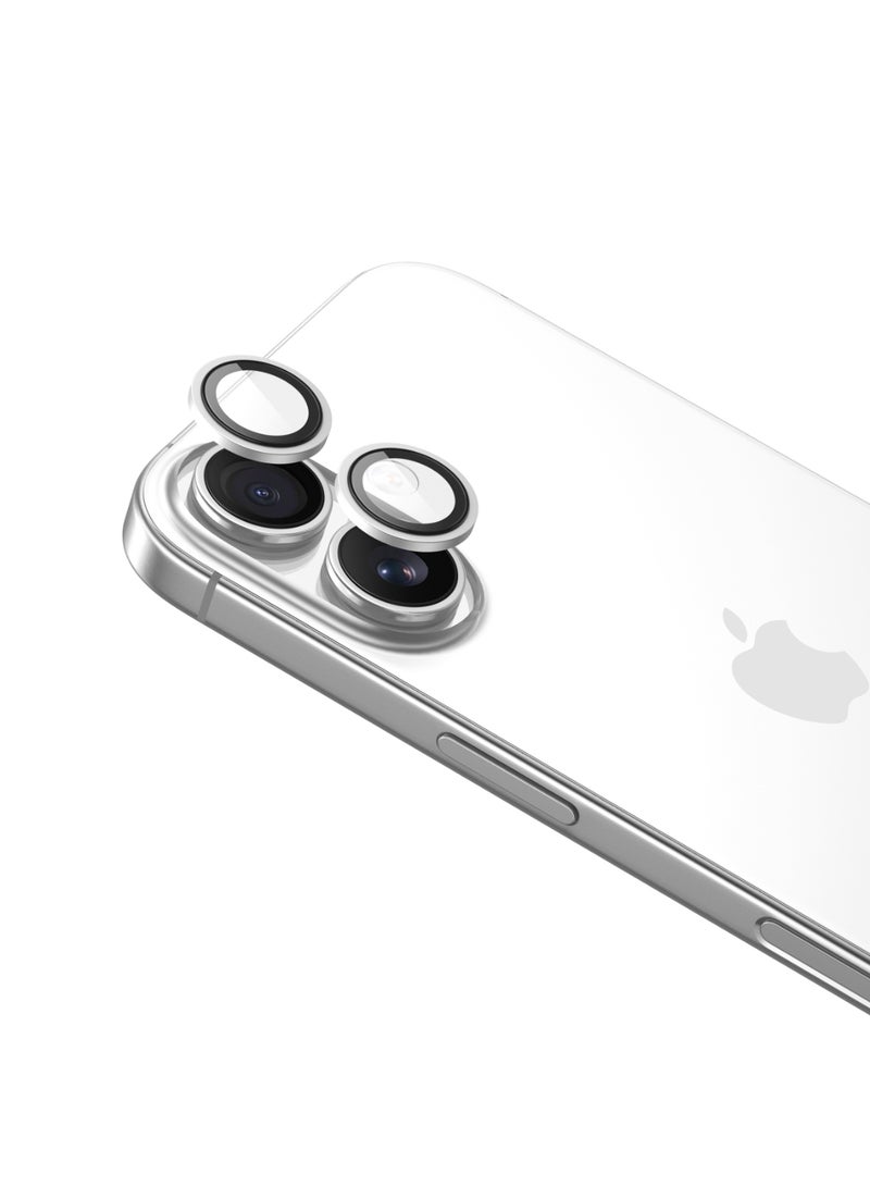 ArmorPro Camera Lens Protector Silver for iPhone 17 Silver tempered lens guard offering full coverage anti fingerprint coating and clear optics for undistorted photos Grey - Image 5
