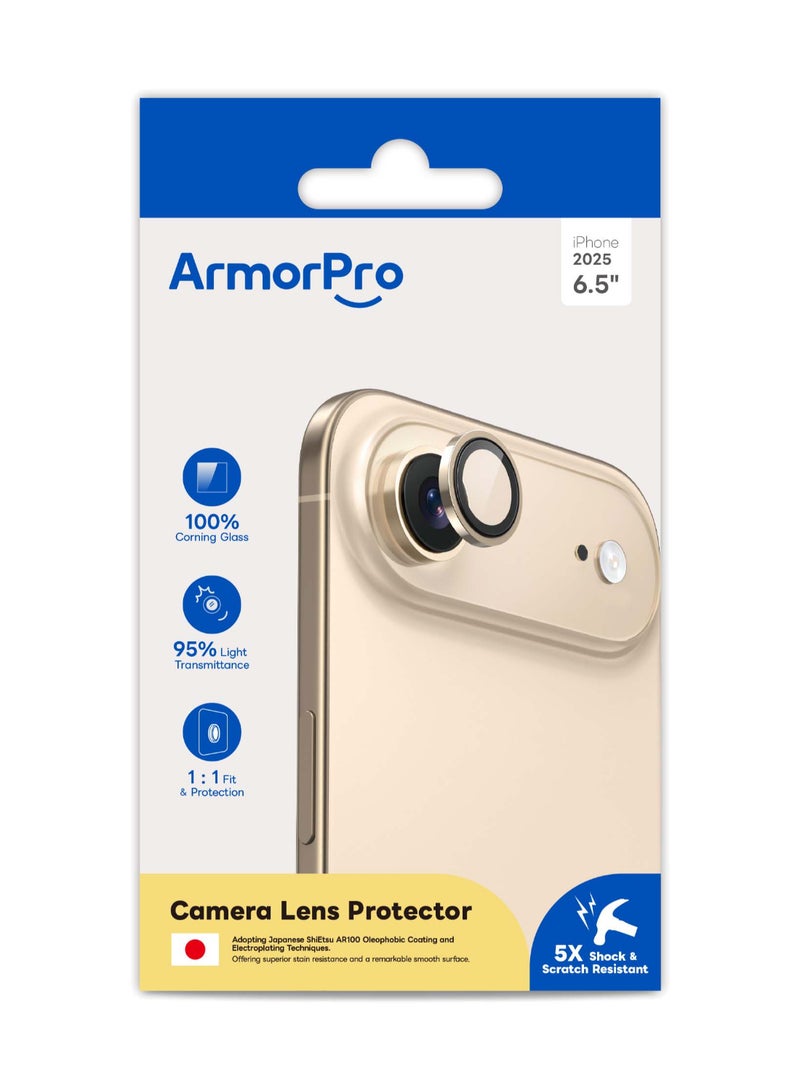 ارمور برو واقي عدسة كاميرا ArmorPro باللون الذهبي لهاتف iPhone 17 Air - Image 2