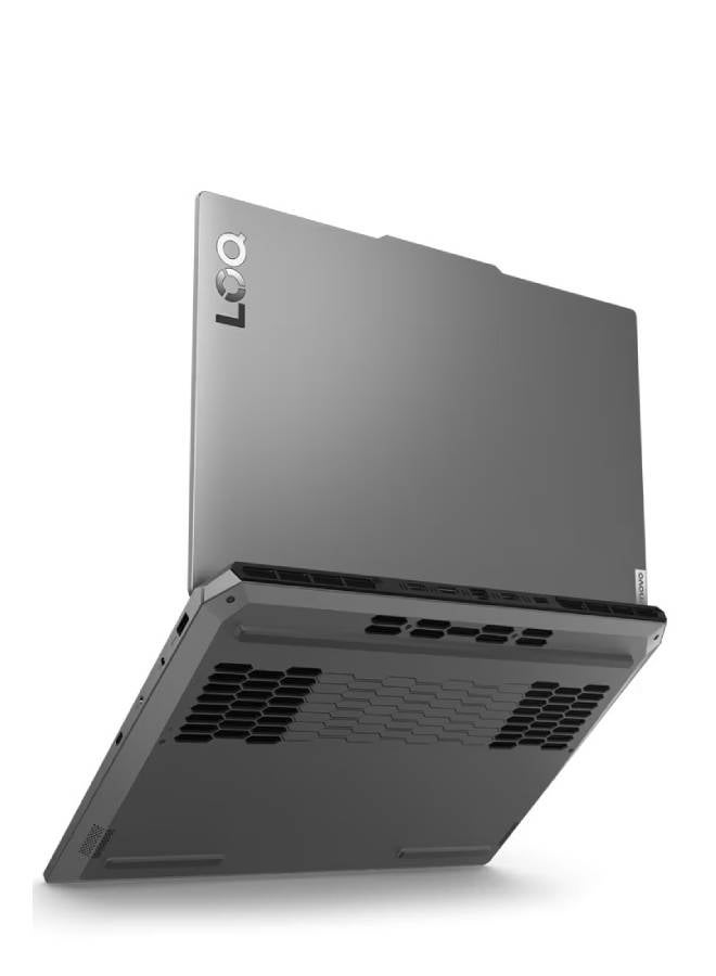 Lenovo Lenovo LOQ 15IRX9 Gaming Laptop with LA1 Ai Chip | NVIDIA GeForce RTX 3050 6GB | Intel 13th Gen i7-13650HX | 15.6 Inch FHD IPS 144Hz 100% sRGB with G-Sync | 24GB DDR5 RAM | 512GB PCIe SSD | FHD Camera| Backlit Keyboard | Wi-Fi 6 | Luna Grey English/Arabic Luna Grey - Image 5
