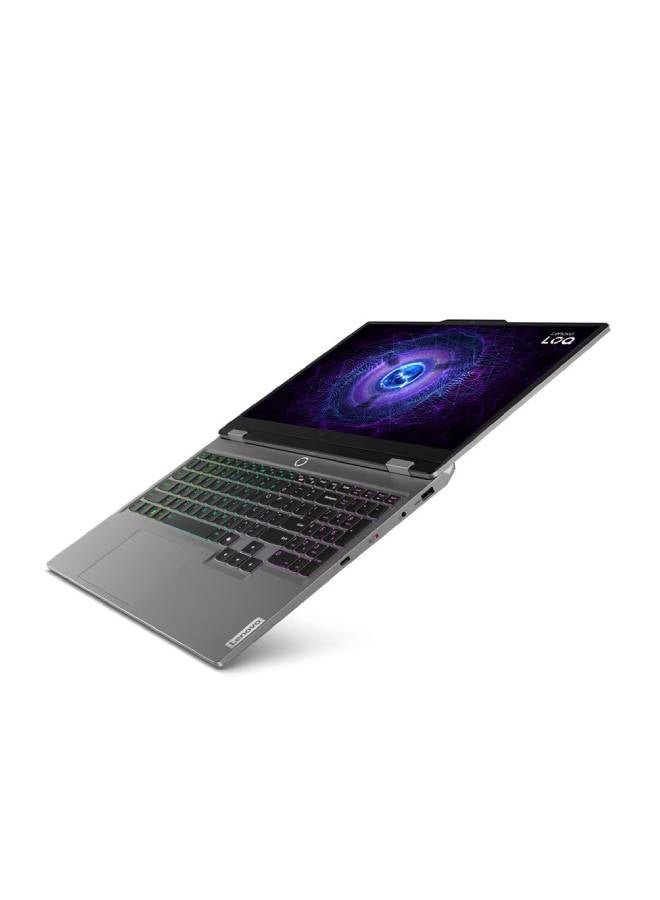 Lenovo Lenovo LOQ 15IRX9 Gaming Laptop with LA1 Ai Chip | NVIDIA GeForce RTX 3050 6GB | Intel 13th Gen i7-13650HX | 15.6 Inch FHD IPS 144Hz 100% sRGB with G-Sync | 24GB DDR5 RAM | 512GB PCIe SSD | FHD Camera| Backlit Keyboard | Wi-Fi 6 | Luna Grey English/Arabic Luna Grey - Image 4