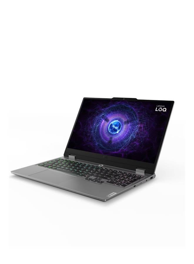 Lenovo Lenovo LOQ 15IRX9 Gaming Laptop with LA1 Ai Chip | NVIDIA GeForce RTX 3050 6GB | Intel 13th Gen i7-13650HX | 15.6 Inch FHD IPS 144Hz 100% sRGB with G-Sync | 24GB DDR5 RAM | 512GB PCIe SSD | FHD Camera| Backlit Keyboard | Wi-Fi 6 | Luna Grey English/Arabic Luna Grey - Image 2
