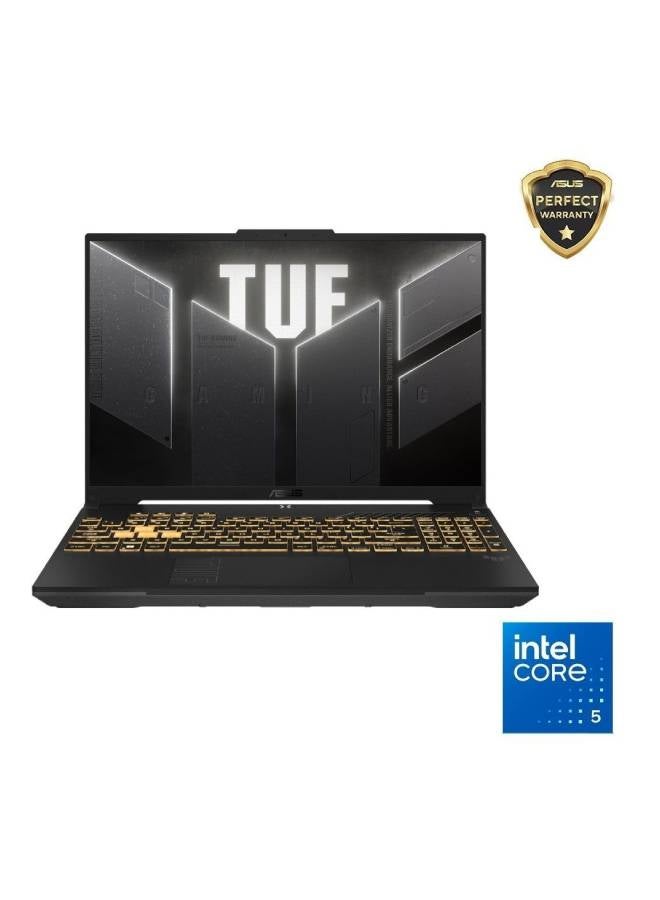 أسوس لابتوب الألعاب ASUS TUF Gaming F16 2024 FX607VJ-RL165W، معالج Intel Core 5-210H، 512GB SSD، 16GB RAM، 16 بوصة، WUXGA، IPS، NVIDIA GeForce RTX 3050 6GB GDDR6، Windows 11 - رمادي ميكانيكي - Image 1