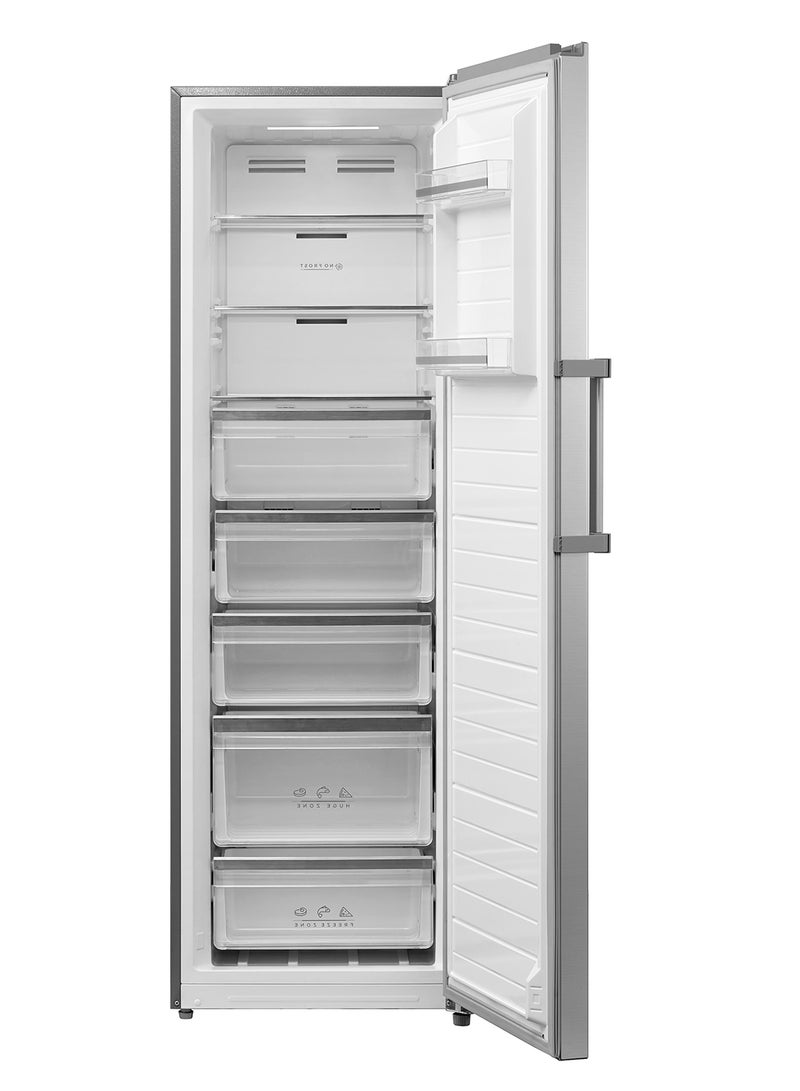 DAEWOO 392L Gross / 257L Net Capacity Upright Freezer, Frost-Free Convertible Freezer/Fridge, Multi-Function, Premium Stainless Steel Design, 257 L 511 kW DUF-392S silver - Image 2