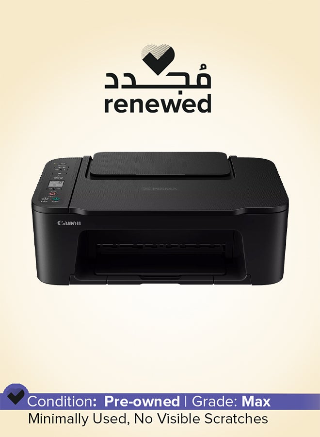 Canon Renewed - PIXMA TS3640 Wireless Colour All-in-One Inkjet Photo Printer, Print, Copy & Scan | black - Image 1