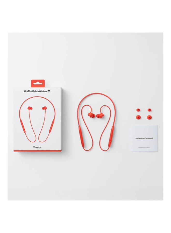 OnePlus Bullets Wireless Z3 Bluetooth 5.0 in Ear Earphones, Spatial Audio – 12.4 mm Drivers, 36 Hrs Battery Life Samba Sunset - Image 5