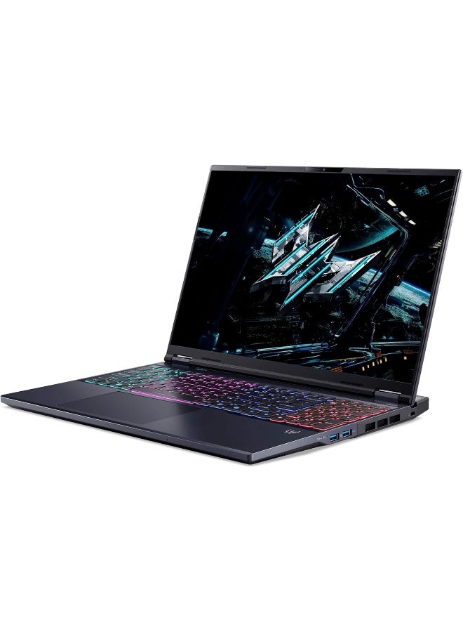 Acer Predator Helios Neo 16 AI (2025) Gaming Laptop 16-Inch WQXGA 240Hz Display, Core/32GB RAM/2TB SSD/8GB NVIDIA RTX 5070 Graphics Card/Windows 11 Home English/Arabic Black English/Arabic Black - Image 4