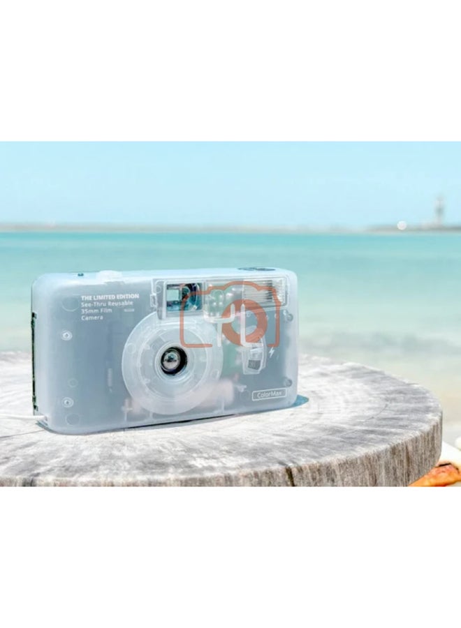 Kodak Color Max film Camera+ Gold 200 Film White - Image 5