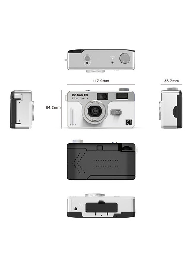Kodak Film Camera Ultra F8 White - Image 2
