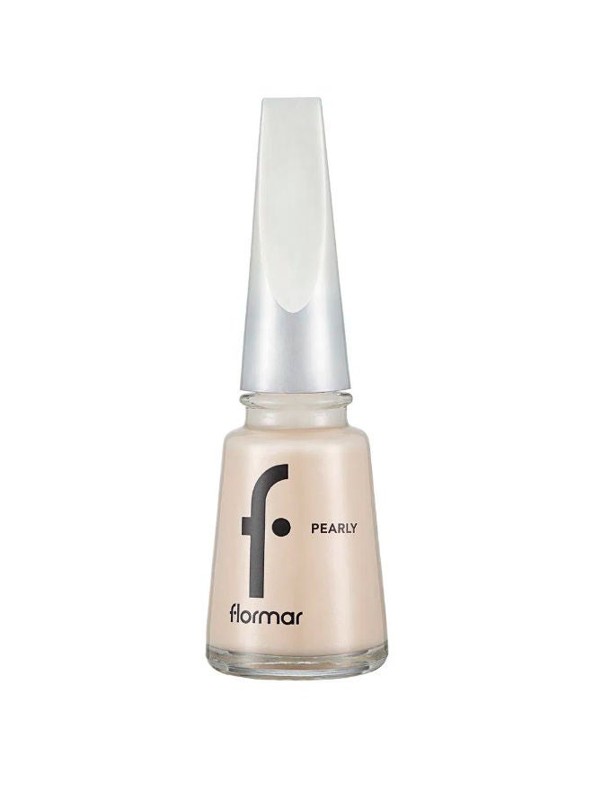 flormar Pearly Nail Enamel Pl372 Tender Beige - Image 1