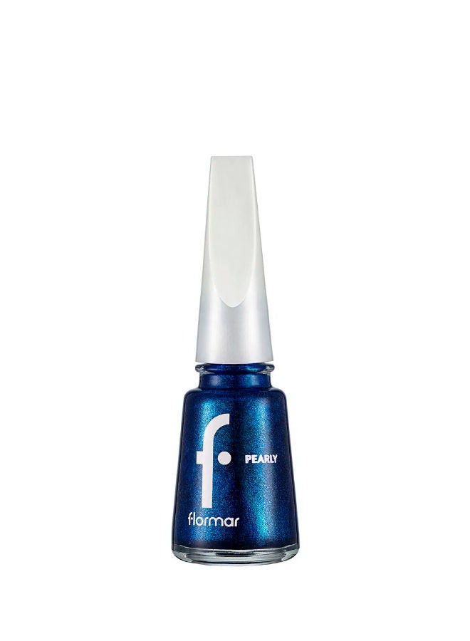 flormar Pearly Nail Enamel Pl431 Tropic Blue - Image 1