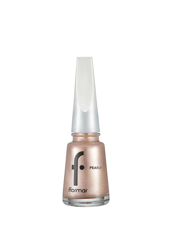 فلورمار Pearly Nail Enamel Pl450 Salmon Dust - Image 1