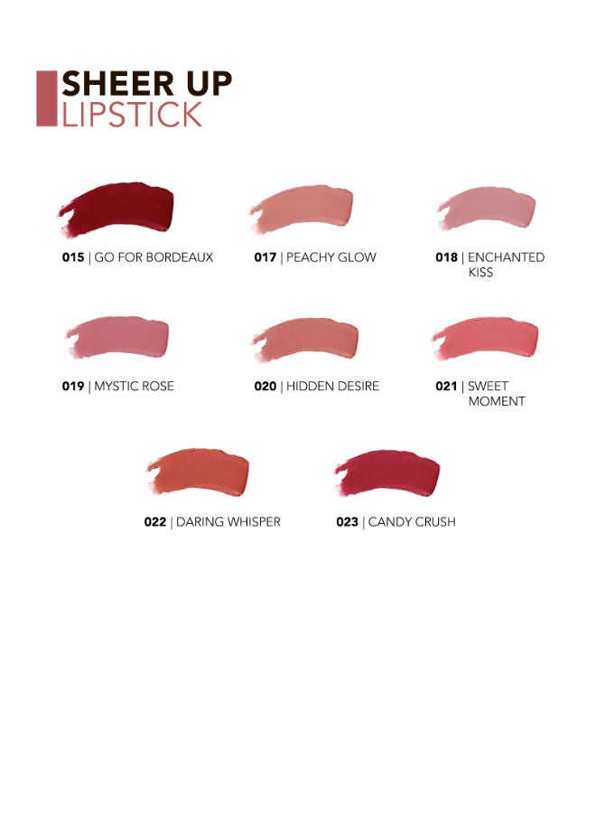 flormar Sheer Up Lipstick 023 Candy Crush - Image 3