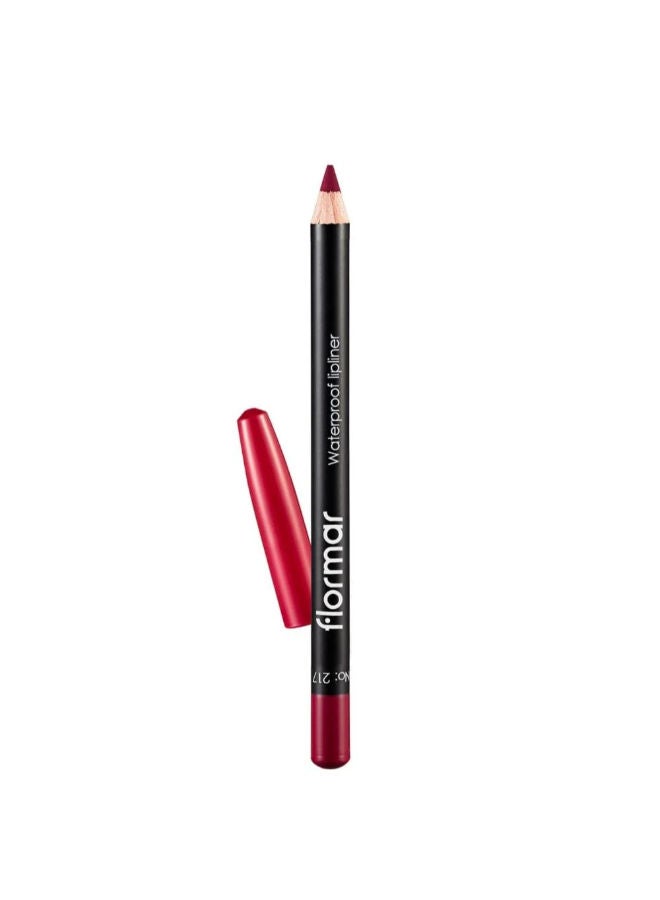 flormar Waterproof Lipliner 217 Chic Crimson - Image 1