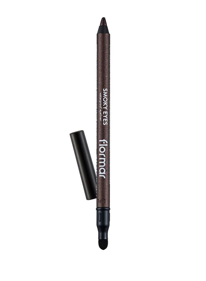 فلورمار Smoky Eyes Waterproof Eyeliner 006 Oustanding Bronze - Image 1