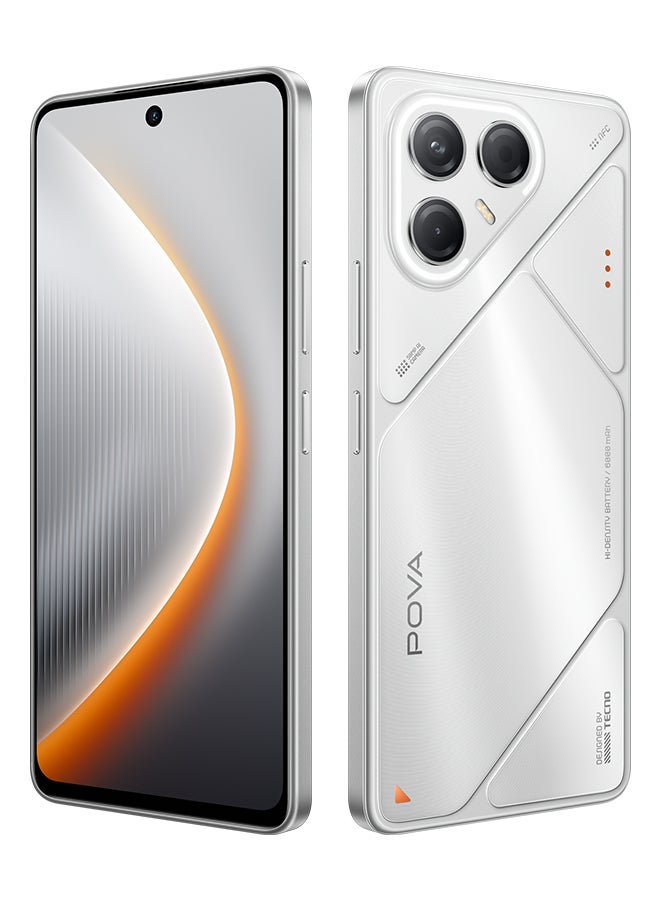 تكنو بوفا 7 5G 8GB+256GB فضي سحري + هدايا مجانية (باور بانك لاسلكي + غلاف مغناطيسي) - نسخة الشرق الأوسط - Image 5