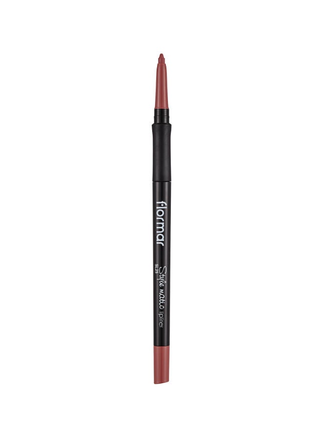 flormar Style Matic Lip Liner Sl25  Dusty Rose - Image 1