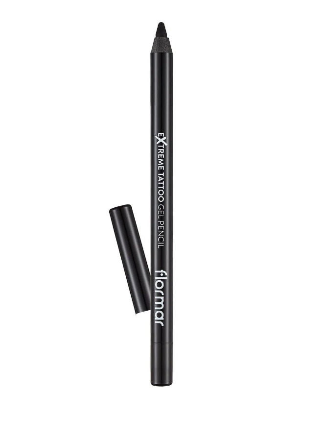 flormar Extreme Tattoo Gel Pencil 006 Onyx - Image 1