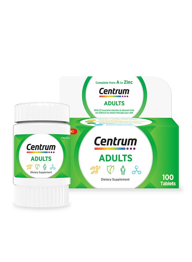 Centrum Adult Multivitamin, 100 Tablets - Image 2