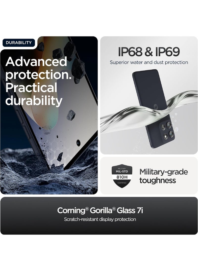 Motorola Moto G56 Dual Sim 5g Pantone Black Oyster 12gb Ram 256gb With Remax Wireless Neckband - Middle East Version - Image 3