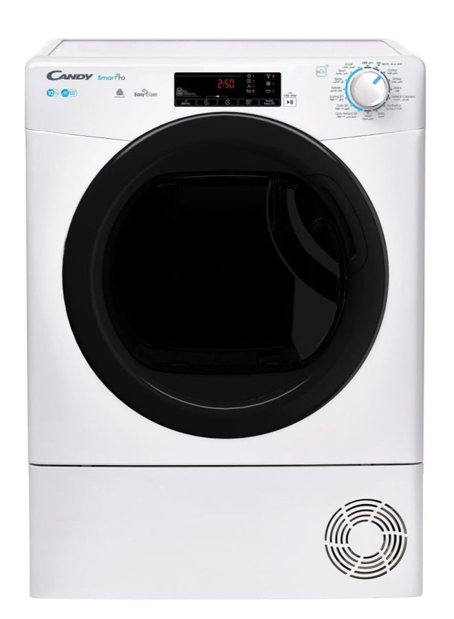 CANDY SmartPro 10KG Condensor Dryer - Clothes Dryer - White - WIFI+BT - CSOEC10TBE-19 10 kg 2300 W CSOEC10TBE-19 White - Image 1