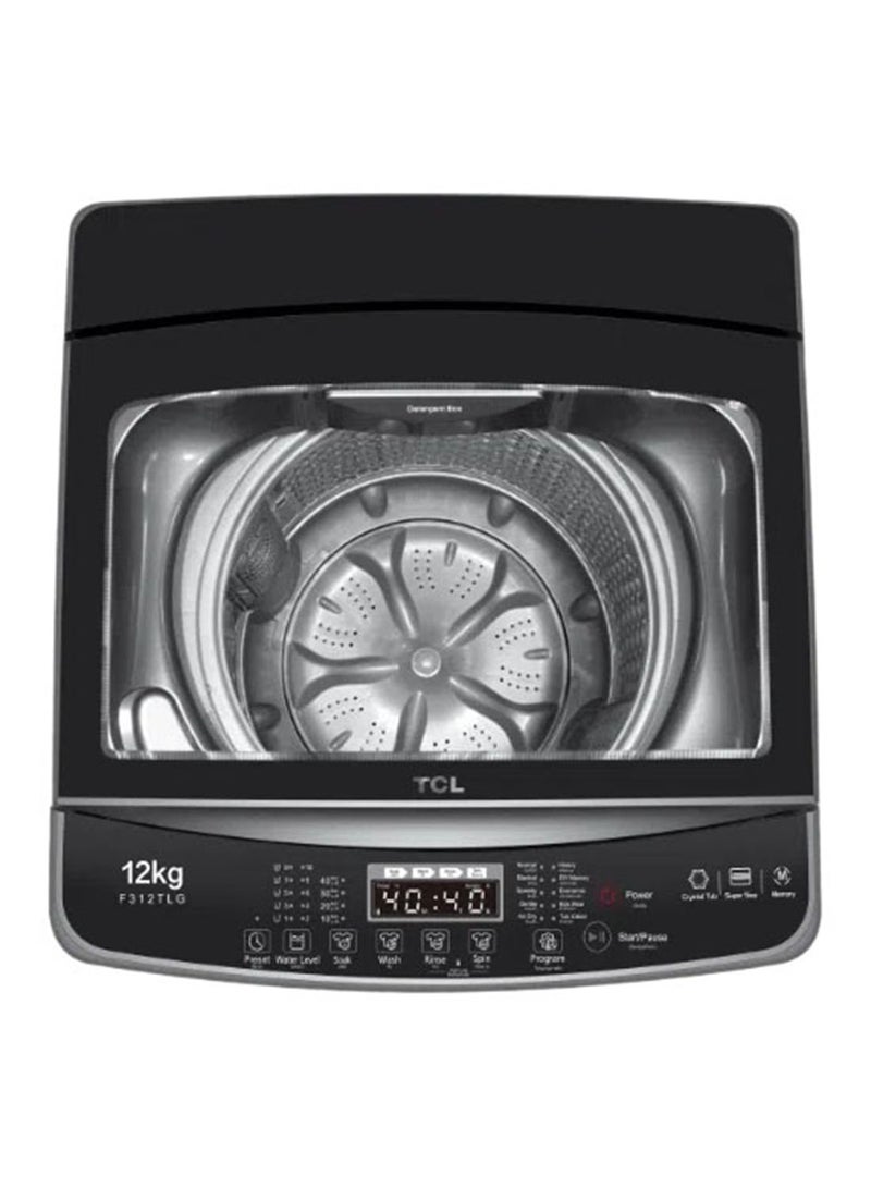 TCL Washing Machine Top Load - 12 kg 12 kg F312TLG Grey/Silver - Image 5