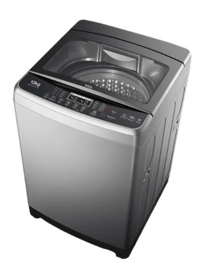 TCL Washing Machine Top Load - 12 kg 12 kg F312TLG Grey/Silver - Image 4