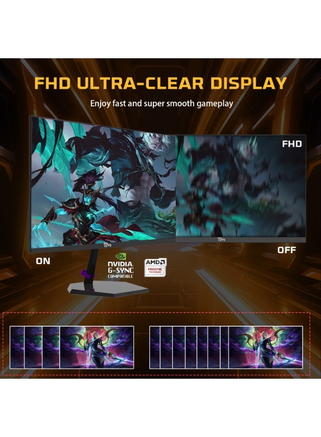 TWISTED MINDS 27" E-LED IPS FHD 144Hz 1ms Gaming Monitor, Adaptive Sync, Flicker-Free, Low Blue Light, HDMI 2.1, DP 1.4, Speakers, VESA Mount, 99% sRGB, Model TM27FHD1441PS Low Blue Light - Image 5