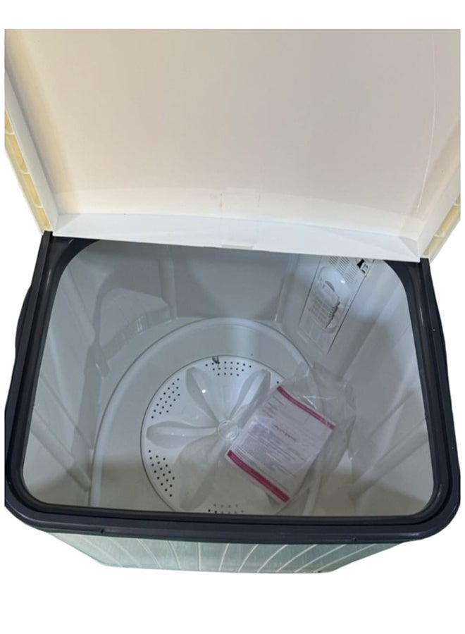 أكاي Akai single-tub washing machine, 10 kg capacity. AK-WM10S white - Image 3