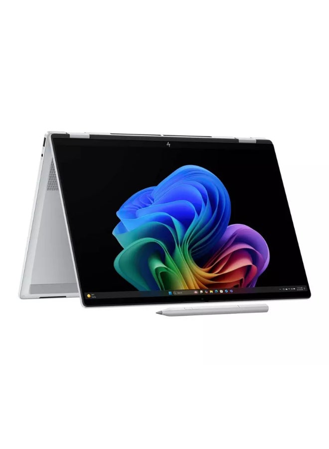 HP OmniBook X Flip NG  x360 Laptop With 16 Inch WUXGA(1920X1200) Display, Core Ultra 7-256V Processor/16GB RAM DDR5/1TB SSD/Intel Arc Graphics/Windows 11/ English/Arabic Glacier Silver - Image 4