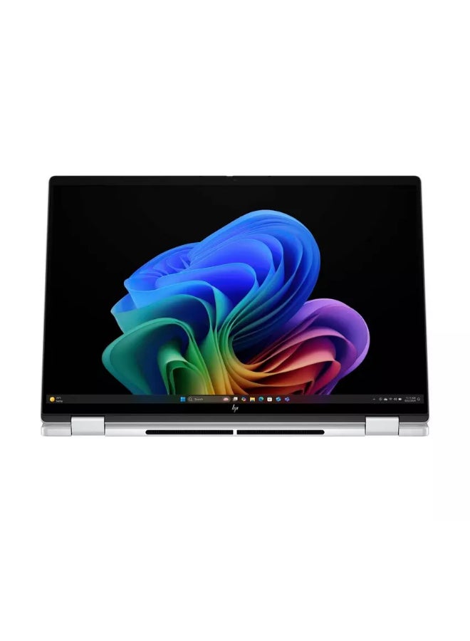 HP OmniBook X Flip NG  x360 Laptop With 16 Inch WUXGA(1920X1200) Display, Core Ultra 7-256V Processor/16GB RAM DDR5/1TB SSD/Intel Arc Graphics/Windows 11/ English/Arabic Glacier Silver - Image 3