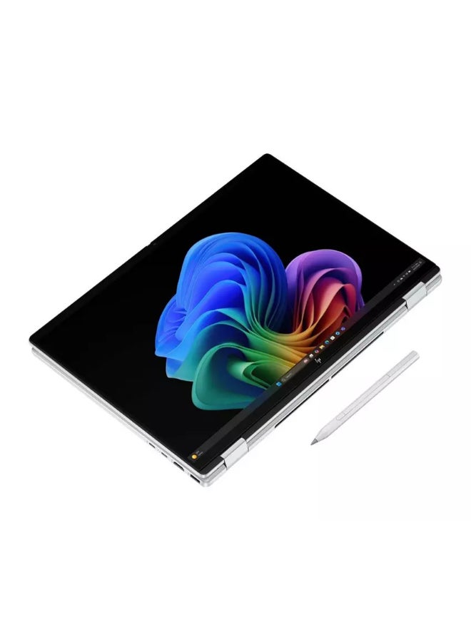 HP OmniBook X Flip NG x360 Laptop With 16 Inch WUXGA (1920x1200) Display, Intel Core Ultra 5-226V Processor/16GB RAM DDR5/512GB SSD/Intel Arc Graphics/Windows 11/ English/Arabic Glacier Silver - Image 5