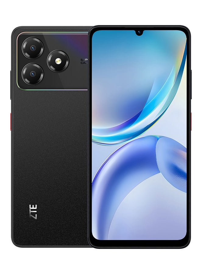 زد تي اي هاتف Blade A36 ثنائي الشريحة نبيولا أسود 4GB+8GB RAM 64GB 4G - النسخة الدولية - Image 1