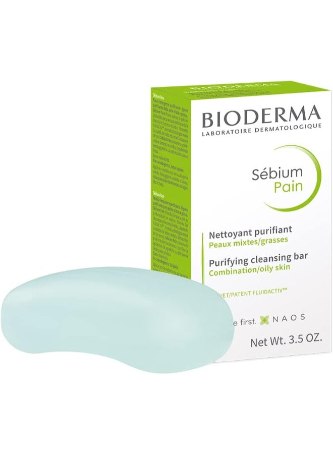 بيوديرما صابون سيبيوم باين المنظف للبشرة الدهنية - Image 2