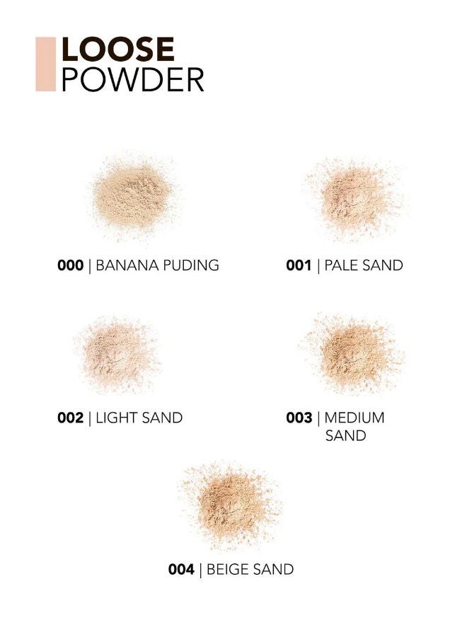 flormar Loose Ultra-Fine Texture & Semi-Matte Finish Setting Loose Powder 003 Medium Sand - Image 4