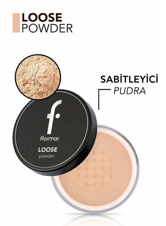 فلورمار Loose Powder 004 Beige Sand - Image 3