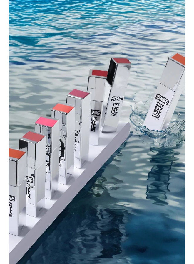 flormar Shine Kiss Me More Long-Lasting & Shiny Finish Liquid Lipstick 001 Home Office Day - Image 5