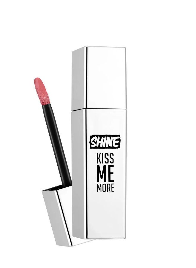 flormar Shine Kiss Me More Long-Lasting & Shiny Finish Liquid Lipstick 006 Second Date - Image 1