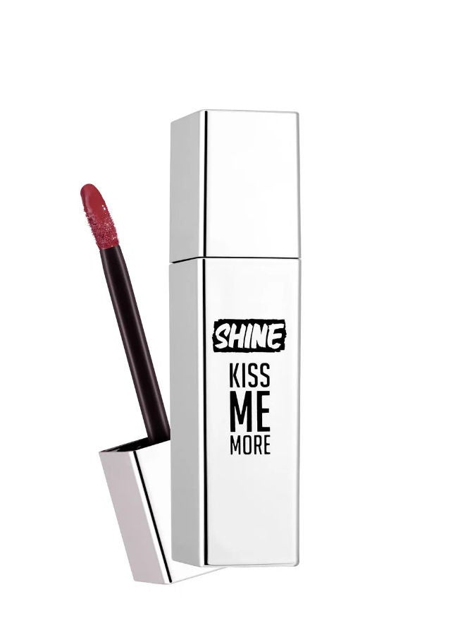 flormar Shine Kiss Me More Long-Lasting & Shiny Finish Liquid Lipstick 010 Meet Friends - Image 1
