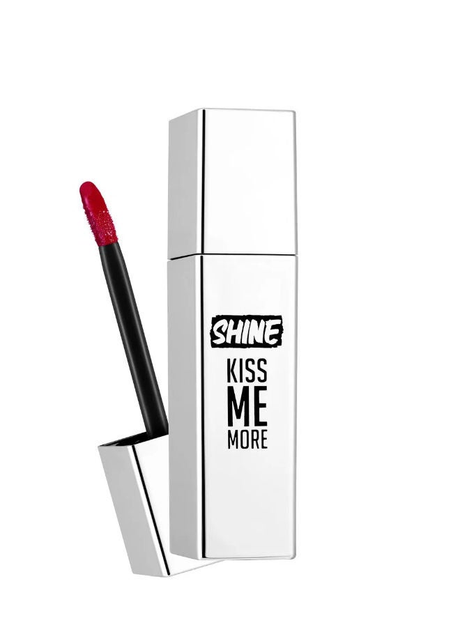 flormar Shine Kiss Me More Long-Lasting & Shiny Finish Liquid Lipstick 012 Party Night - Image 1