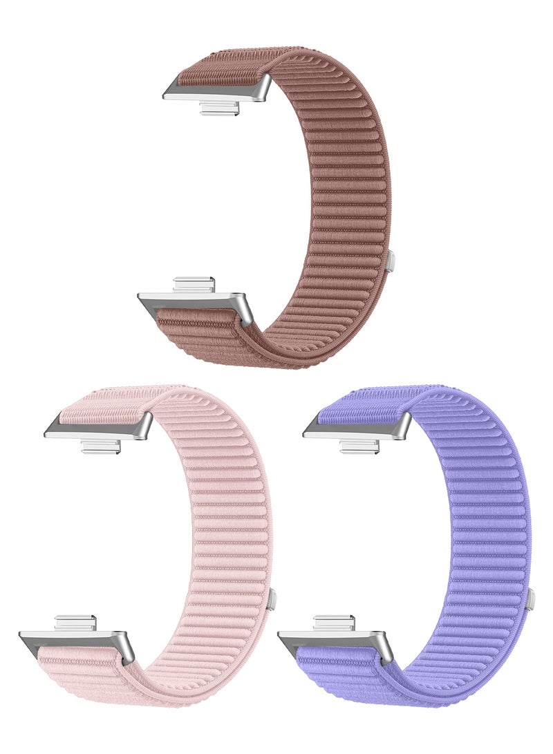 MARGOUN 3 Pack of Premium Magnetic Loop Watch Band for Huawei Watch 4 & Watch 4 Pro – Adjustable, Soft & Durable Replacement Strap Multicolor-4