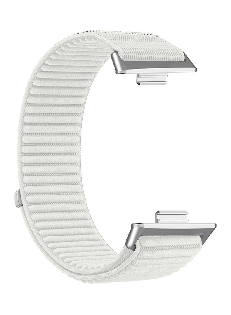 مارجون Premium Magnetic Loop Watch Band for Huawei Watch 4 & Watch 4 Pro – Adjustable, Soft & Durable Replacement Strap white - Image 3