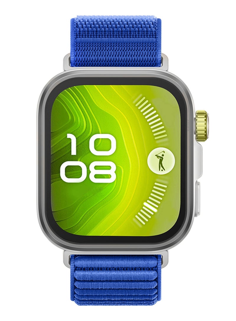 مارجون Premium Magnetic Loop Watch Band for Huawei Watch 4 & Watch 4 Pro – Adjustable, Soft & Durable Replacement Strap blue - Image 5