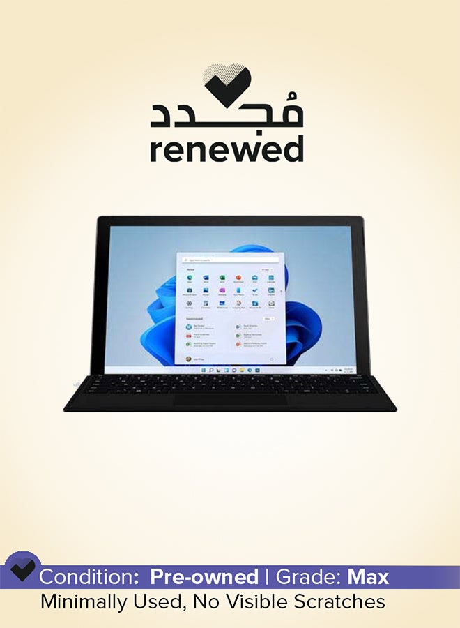 مايكروسوفت Renewed - Surface Pro 7+  Laptop With 12.3-Inch UHD Display,Intel Core i5-1135G7 Processor/Quad Core/11th Gen/8GB RAM/256GB SSD/Intel Iris XE Graphics/Windows 10 Pro English Silver - Image 1