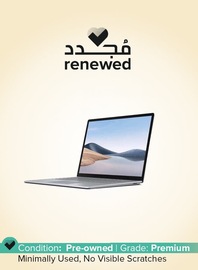 Microsoft Renewed - Surface Laptop 4  Laptop With 13.5-Inch UHD Display,AMD Ryzen 5 4680U Processor/Quad Core/16GB RAM/256GB SSD/Radeon RX Vega 8 Graphics/Windows 10 Pro English Silver - Image 1